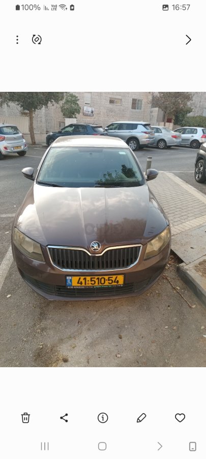 סקודה אוקטביה 2015