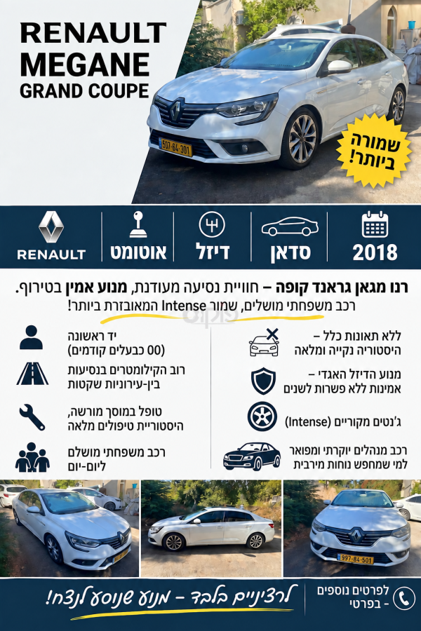 רנו מגאן תמונה 5